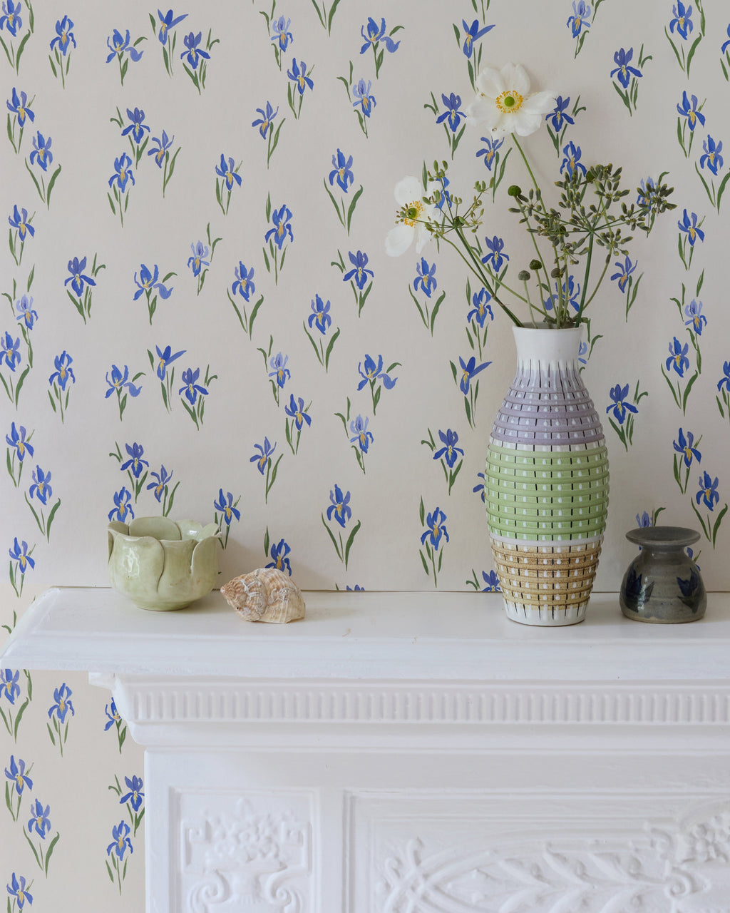 Sophie Harpley hand-painted linen cushions and FSC wallpaper made in Britain from natural inks - independent Oxfordshire designer at Sostter