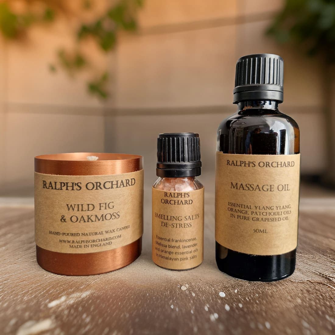 Ralph’s Orchard handcrafted soy wax candles and diffusers, available at Sostter 