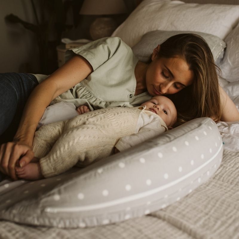 BellaMoon award-winning 3-in-1 pregnancy and breastfeeding pillow — organic cotton, designed by a mum in Belfast | Sostter