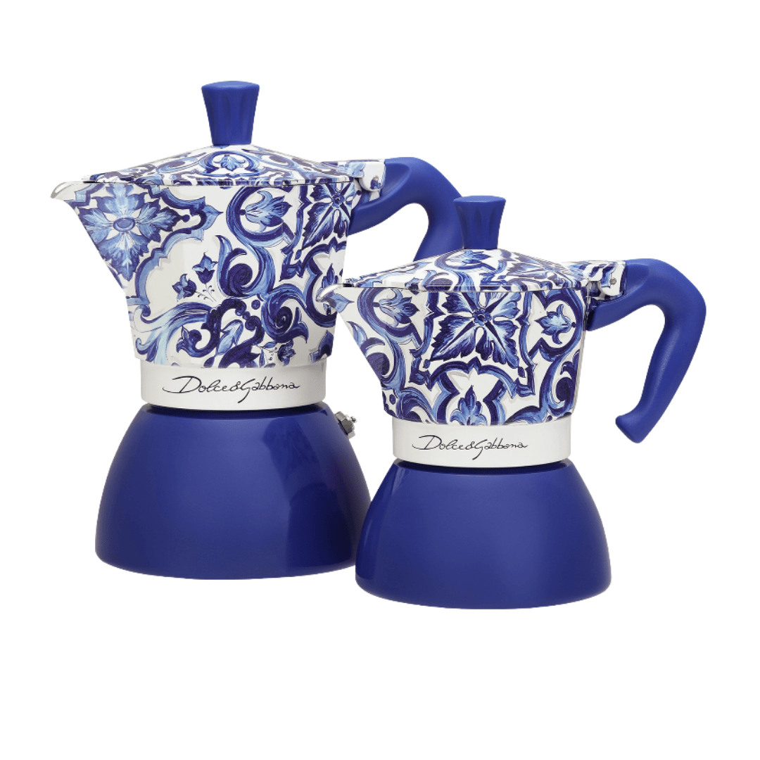 Bialetti coffee makers and Dolce and Gabbana collaboration available at Sostter
