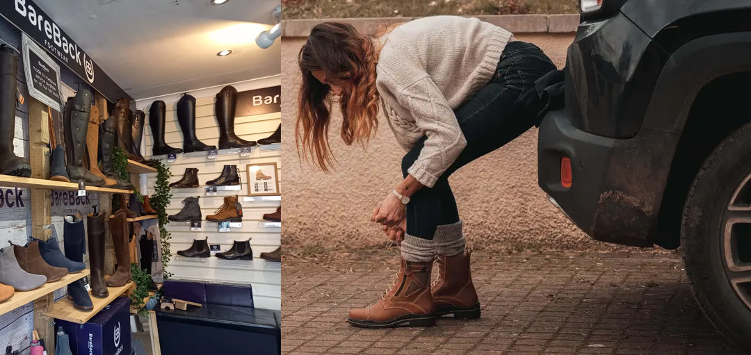 Bareback Footwear premium country and riding boots — handmade in Portugal, showroom in Martley Worcestershire | Sostter