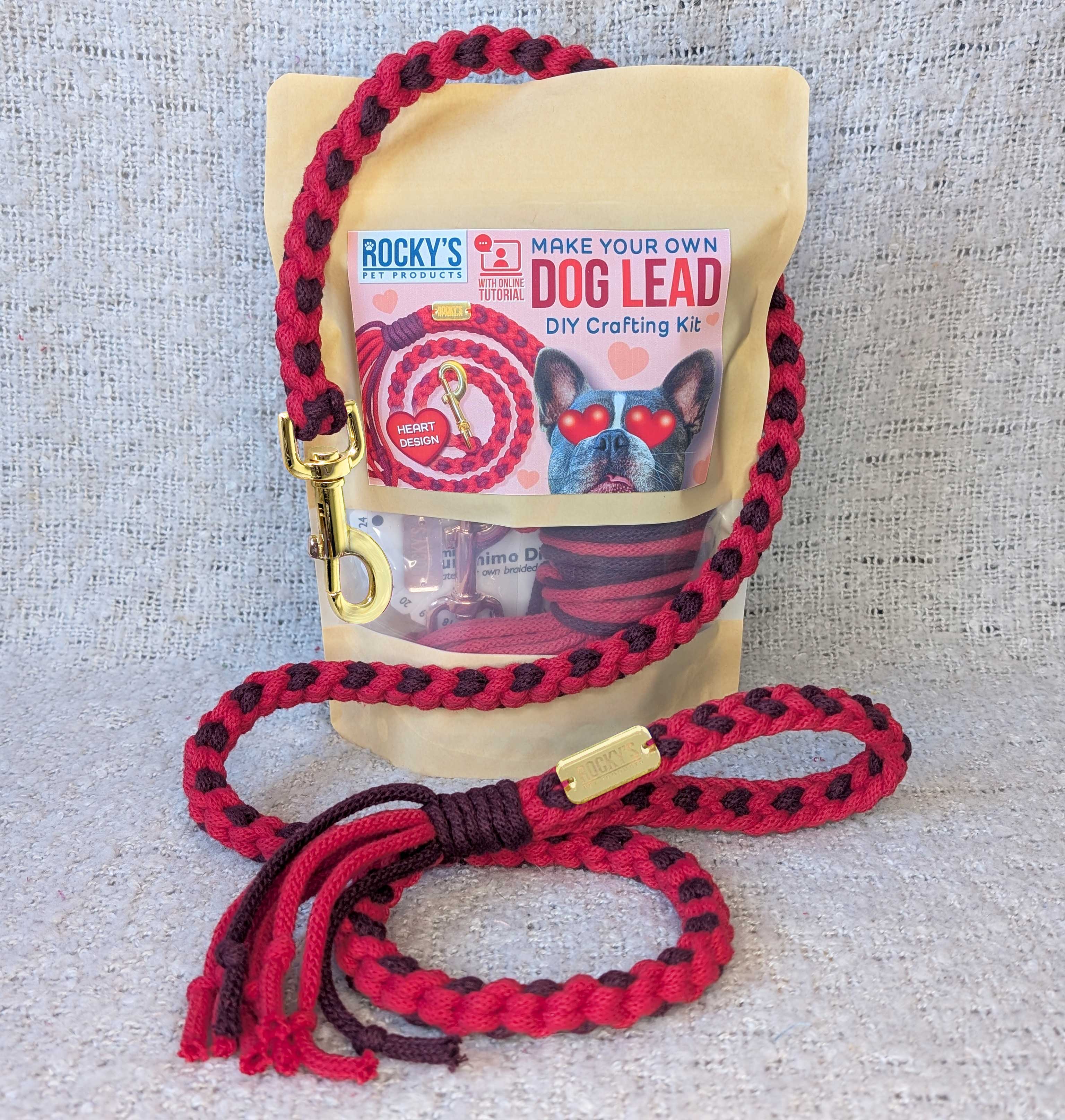 Rocky's Pet Products DIY dog lead crafting kits – independent UK pet brand at Sostter