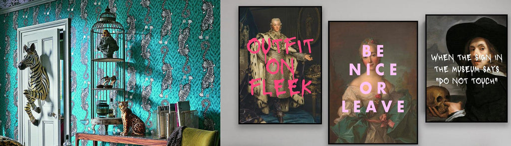 Wall art collection at Sostter - independent artists and designers including handmade geometric wall hangings and contemporary prints for modern interiors