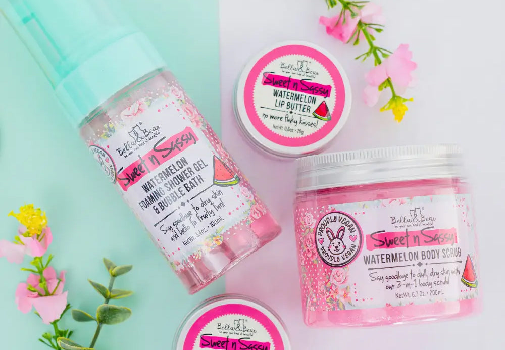 Butt Naked Bubbles luxury bath and body products — skin-loving bubble washes and irresistible scents for an indulgent bath time | Sostter