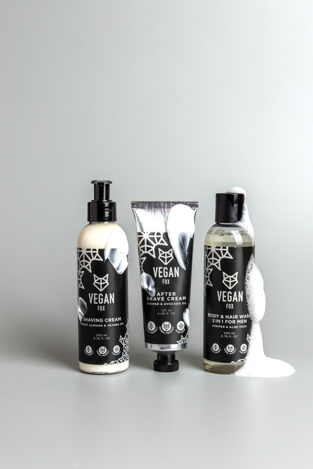 Vegan Fox natural vegan skincare hand-made in Latvia - face care, body care and hair care from a family-run brand at Sostter