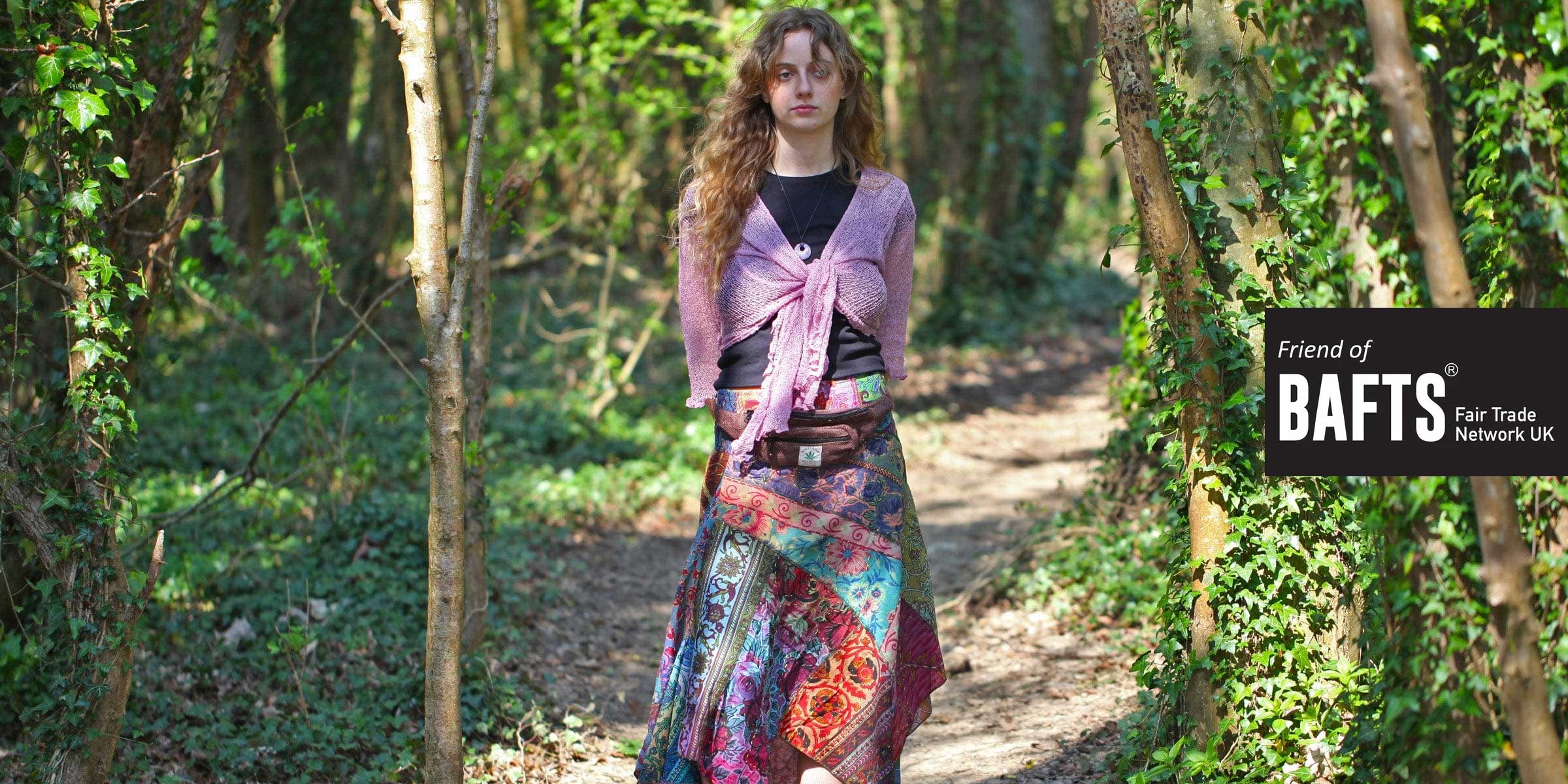 The Hippy Clothing Co bohemian fair trade clothing - harem pants, festival wear and boho accessories from a Brighton independent brand since 1967 at Sostter