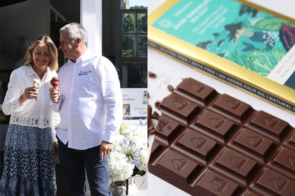 Salcombe Dairy harbourside ice cream — Devon independent boutiques guide at Söstter