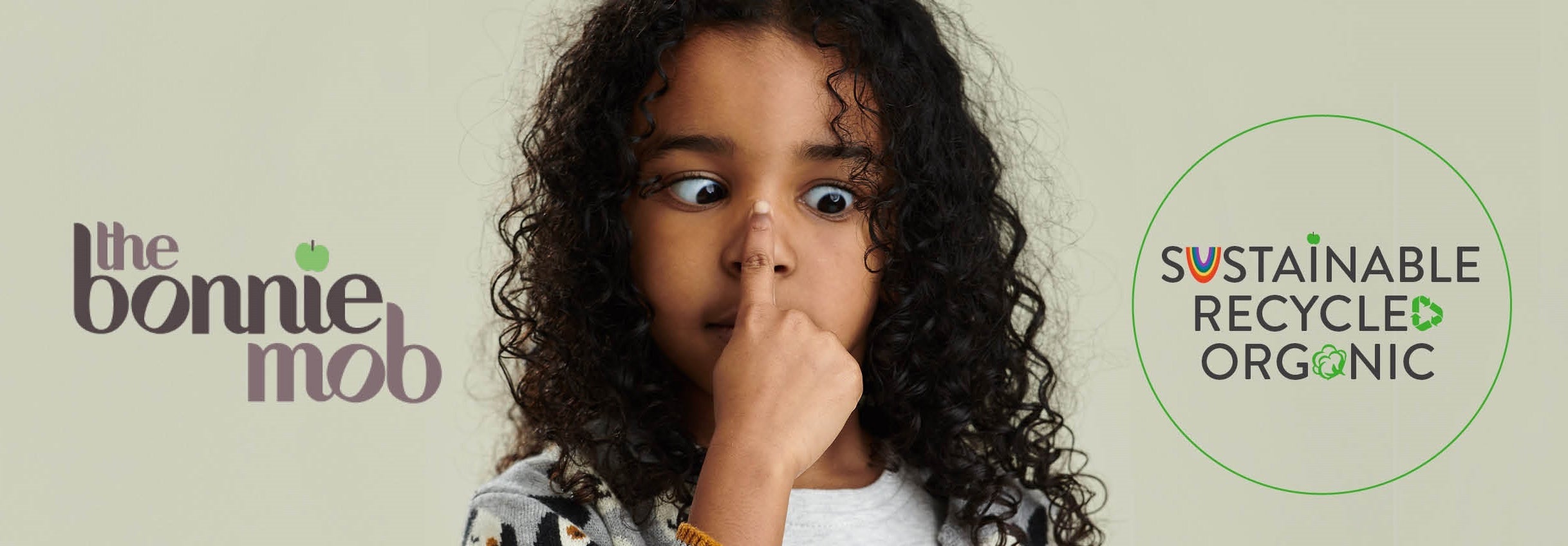 The Bonnie Mob award-winning organic baby and kidswear from Brighton - GOTS certified lambswool and cotton clothes for babies and children at Sostter