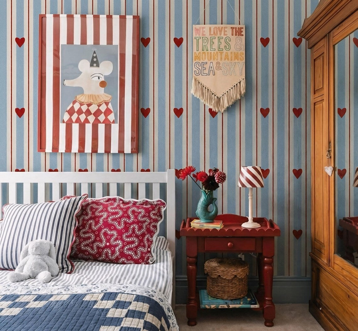 Dekornik whimsical wall stickers, wallpaper and murals — enchanting designs for children's rooms and nurseries, available at Sostter