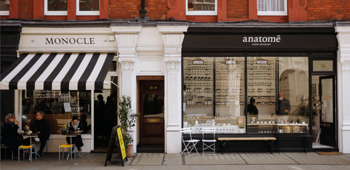 Anatomē apothecary Marylebone London — London independent shops guide at Söstter