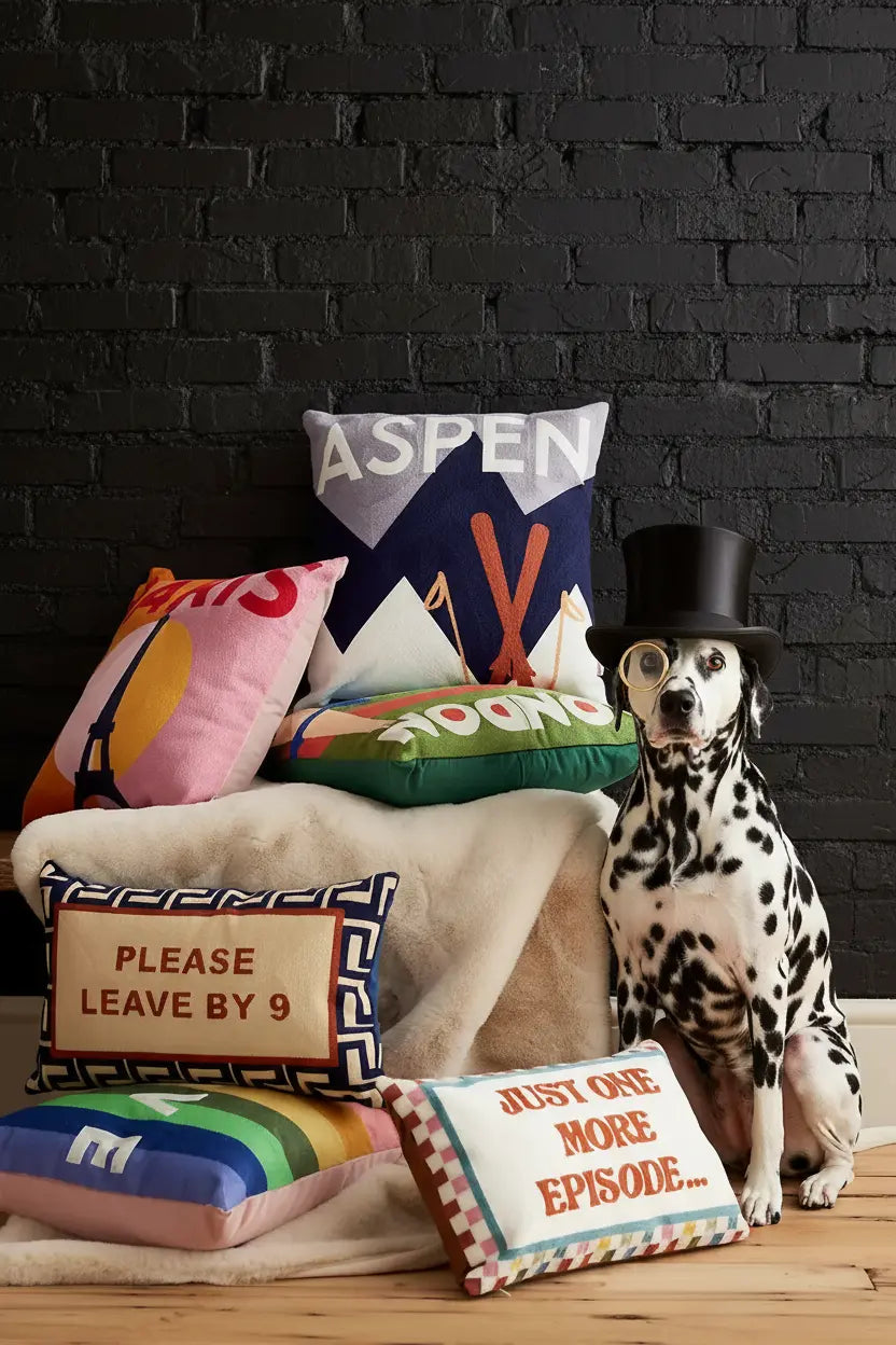 Designer cushions from independent makers — bold prints and luxurious textures | Sostter