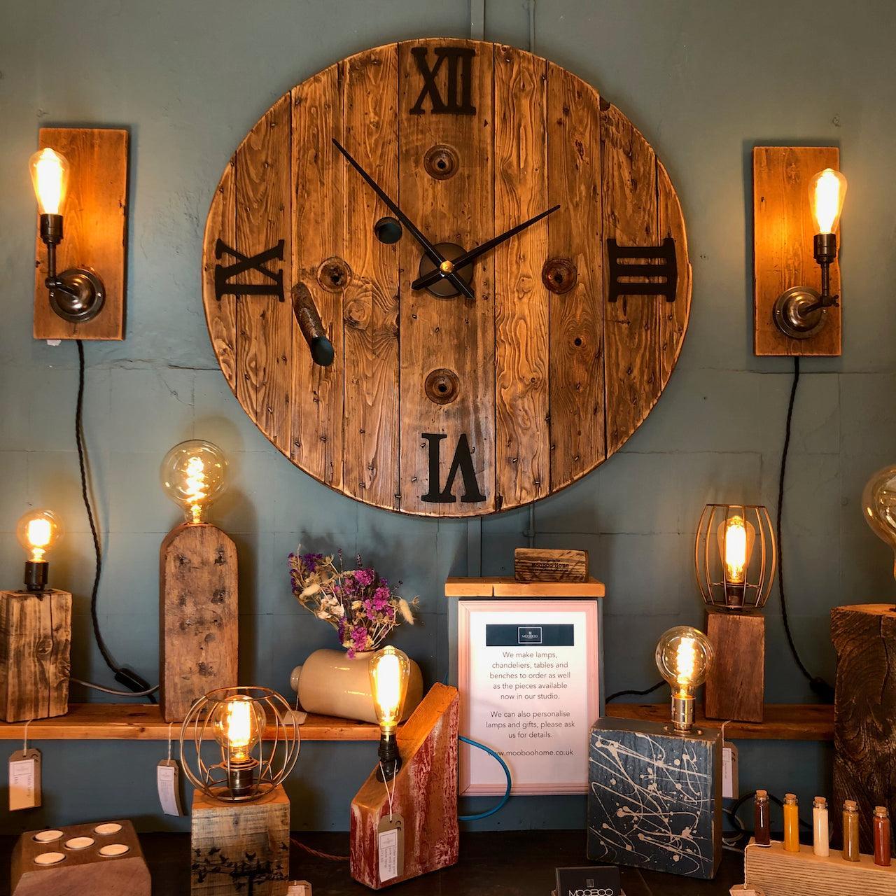 MooBoo Home handmade upcycled homeware piece crafted from reclaimed materials with British character at Sostter