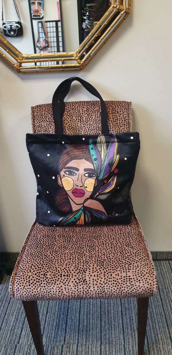 Artistic Reusable Grocery Bags by Garbanota – Stylish & Durable by Garbanota at www.brixbailey.com