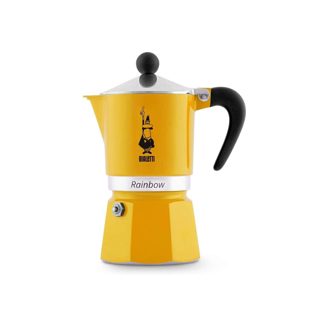 Rainbow Aluminium Stovetop Coffee Maker