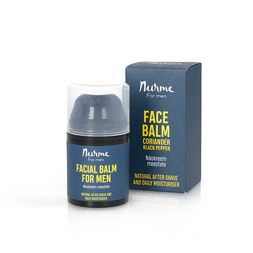 Nurme Men's Natural Grooming Gift Set – Soap, Balm & Cream by Nurme at www.brixbailey.com