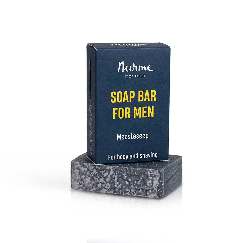 Nurme Men's Natural Grooming Kit – Soap, Lip Balm & Face Cream by Nurme at www.brixbailey.com