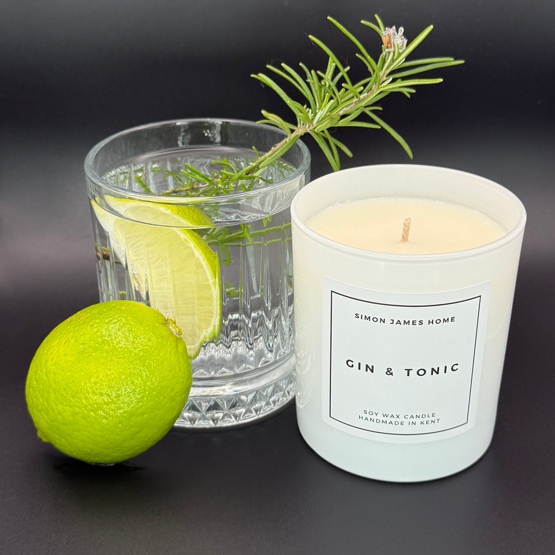 Gin and Tonic Handmade Soy Wax Candle