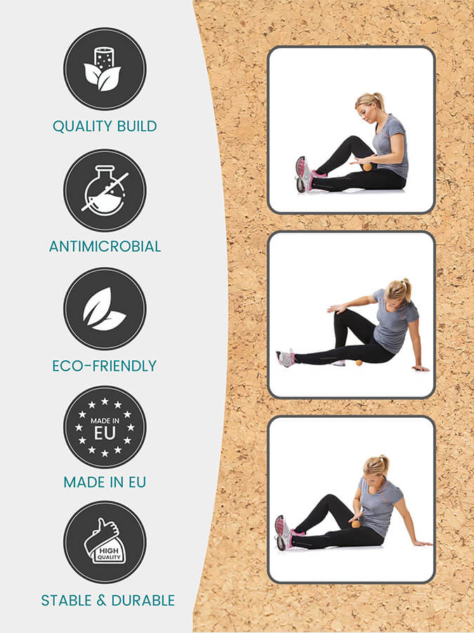 Cork Massage Balls Ten Pack