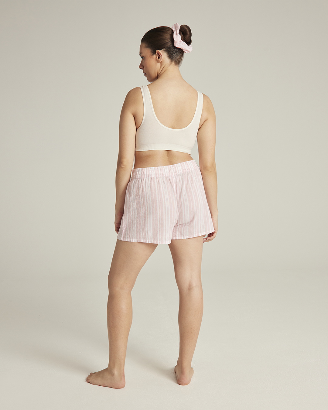 The Classic Boxer - Fondant Pink Stripe