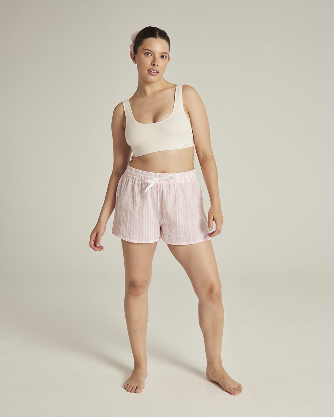 The Classic Boxer - Fondant Pink Stripe