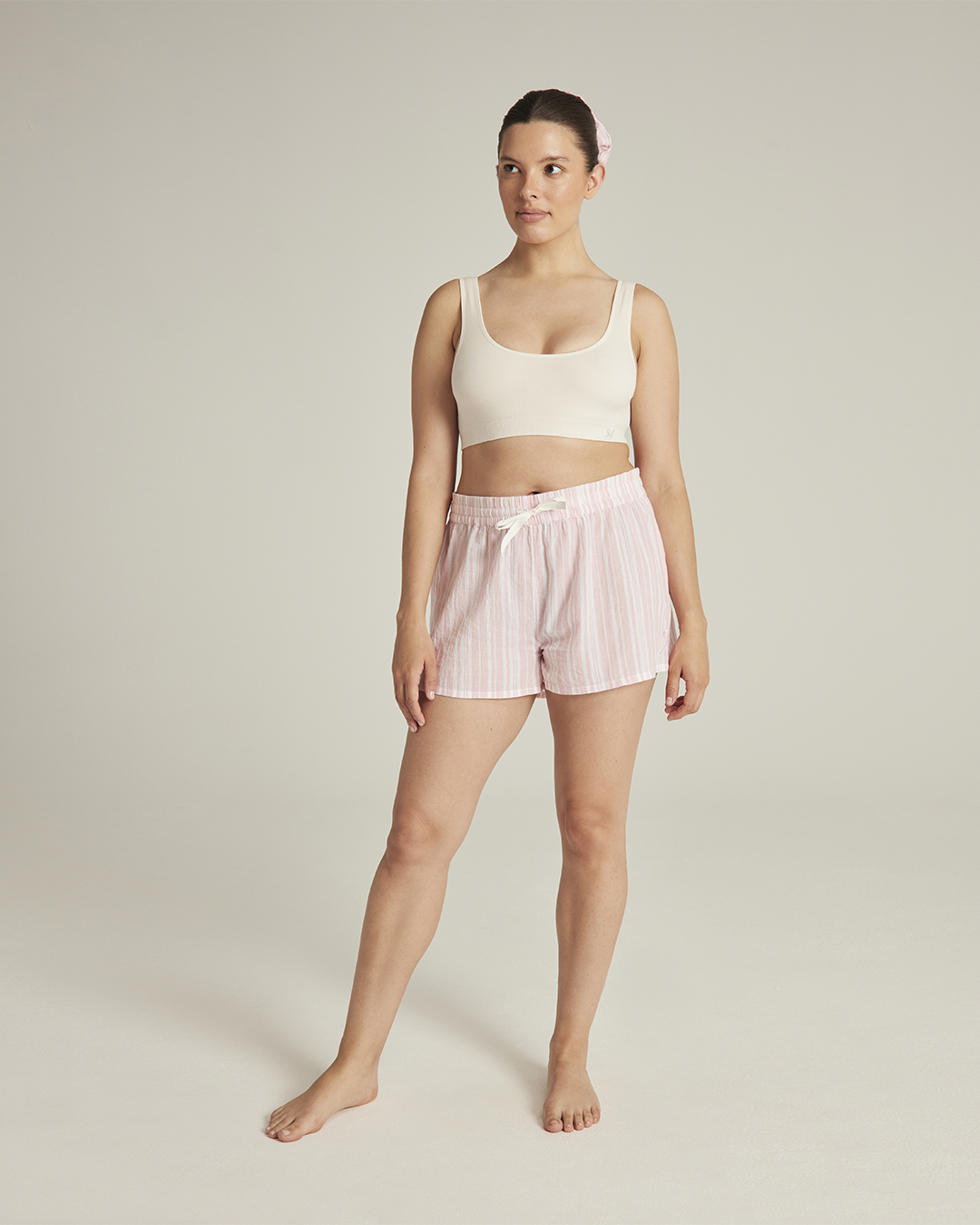 The Classic Boxer - Fondant Pink Stripe