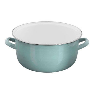 Green Deep Fryer with Glass Lid