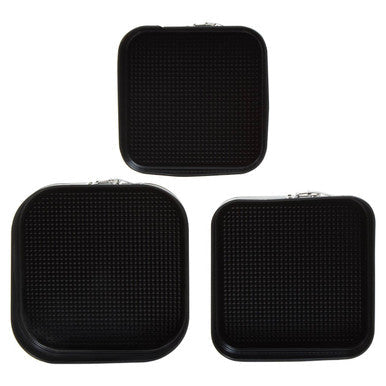 Set of Three Square Cake Tins with Non Stick Finish