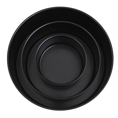 Set of Three Round Cake Tins