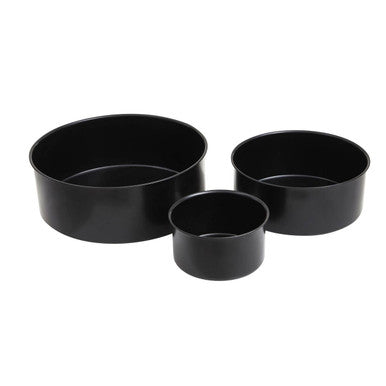 Set of Three Round Cake Tins