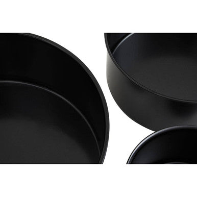 Set of Three Round Cake Tins