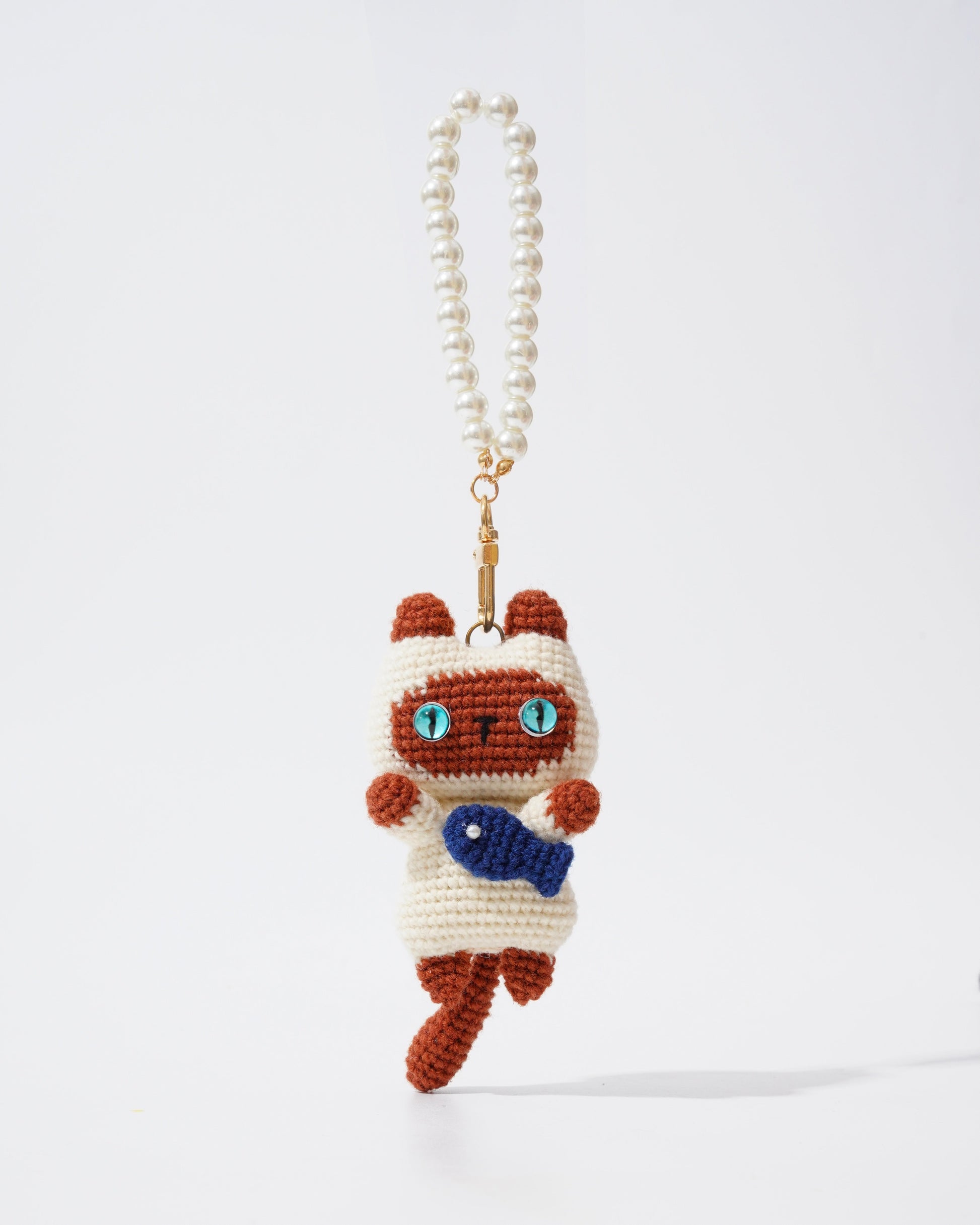 Pancake Cats Handmade Crochet Bag Charms Collection