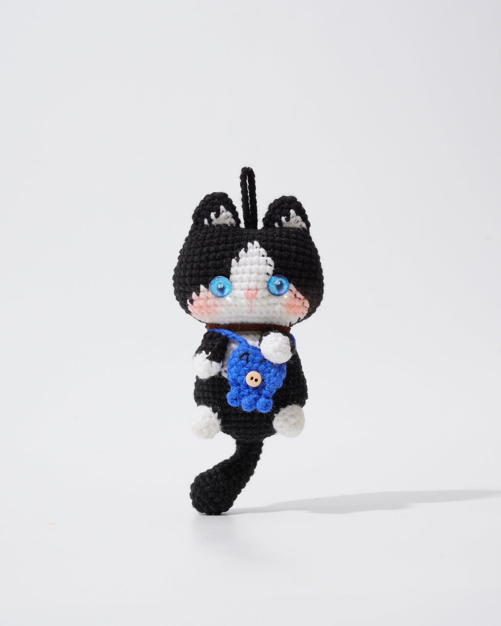 Pancake Cats Handmade Crochet Bag Charms Collection
