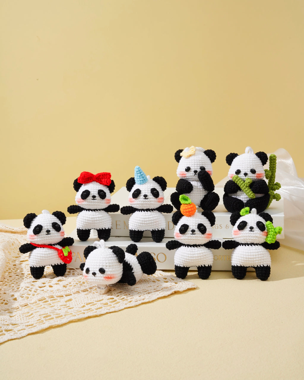 Giant Panda Amigurumi Crochet Toy Limited Restock