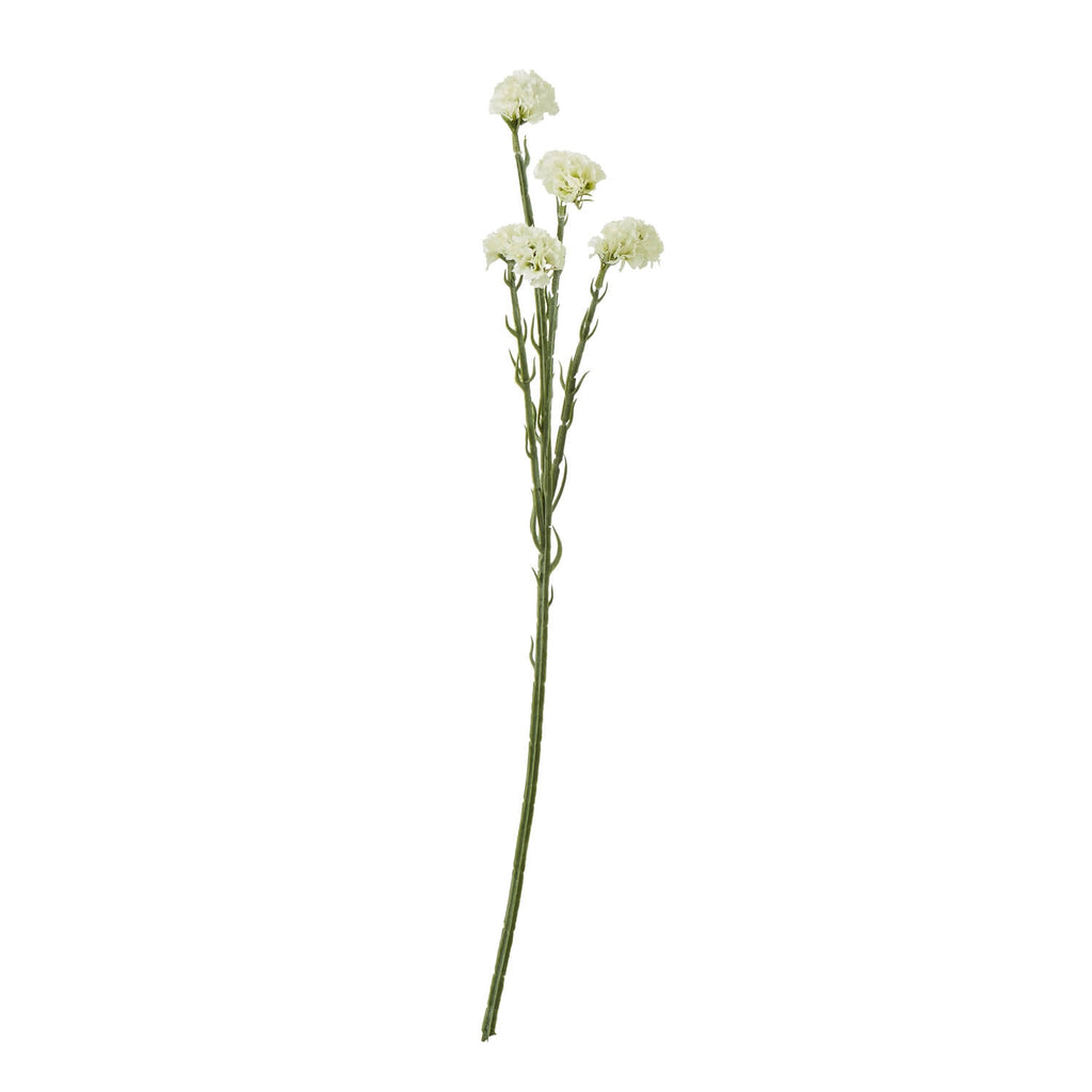 Cream statice spray faux flowers, lifelike sea lavender stems in soft cream for vase arrangements and home decor. by sostter at brixbailey.com
