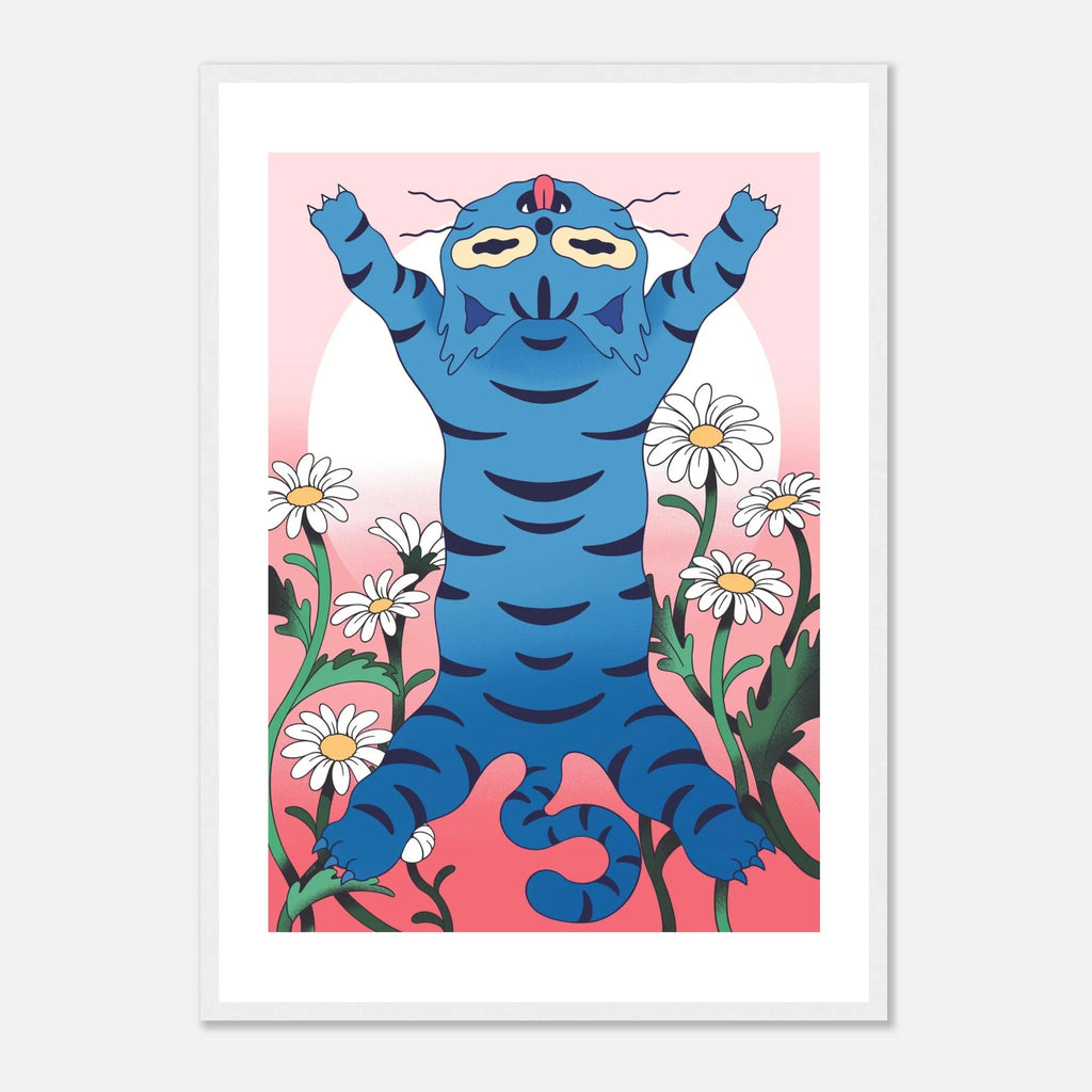 Cat's Whole Life Framed Print