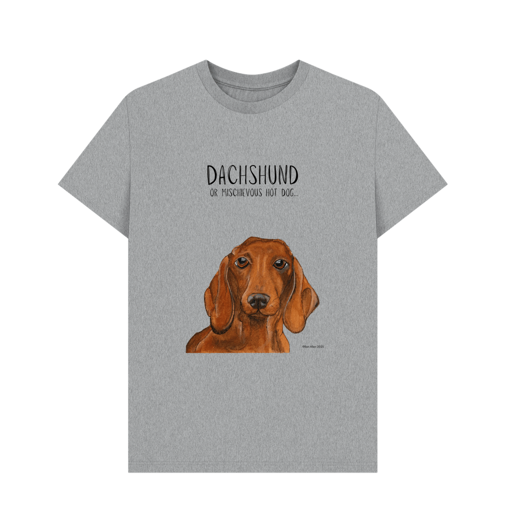 Dachshund Mischievous Hot Dog Energy Tee