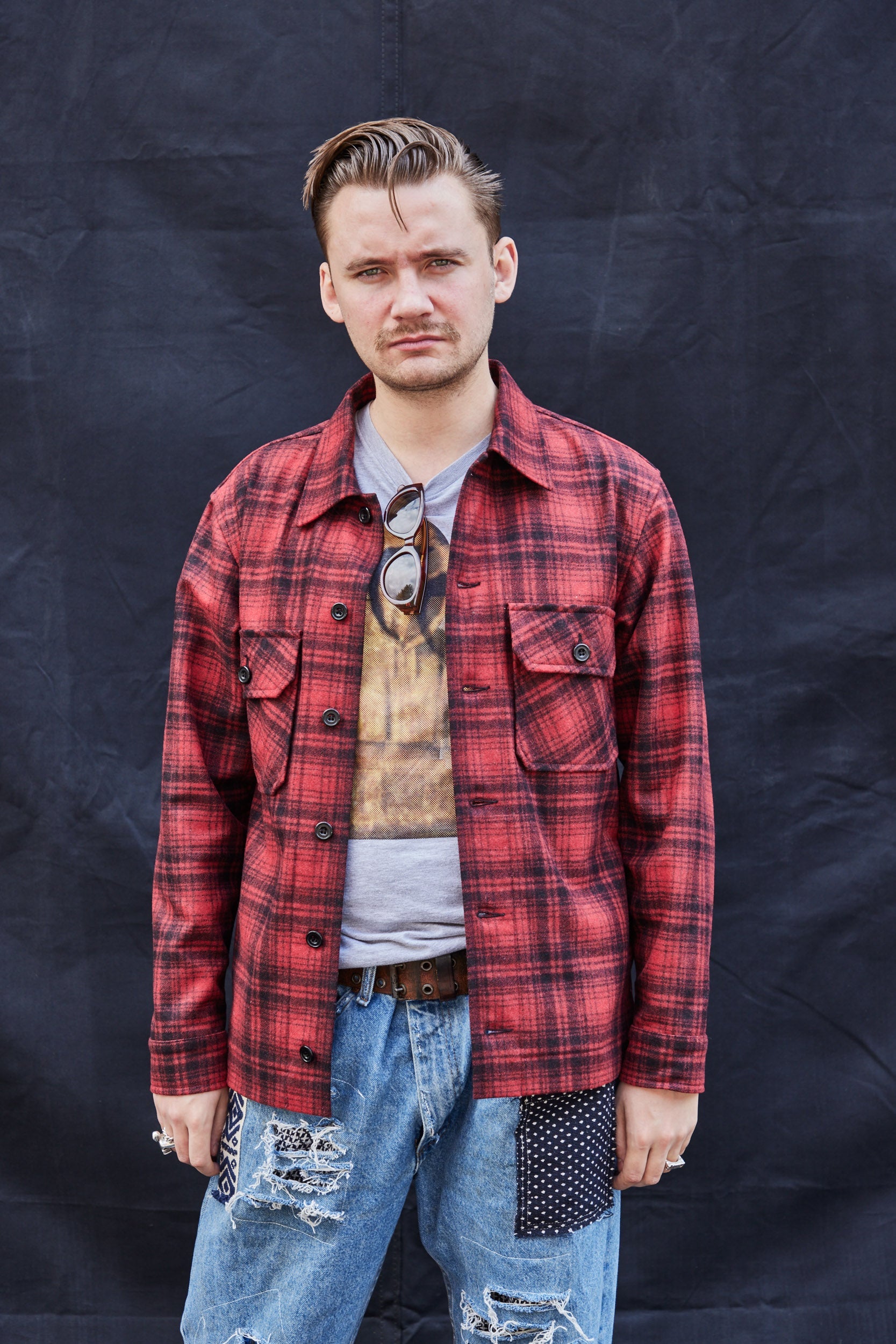 Wool Lumberjack Work Shirt