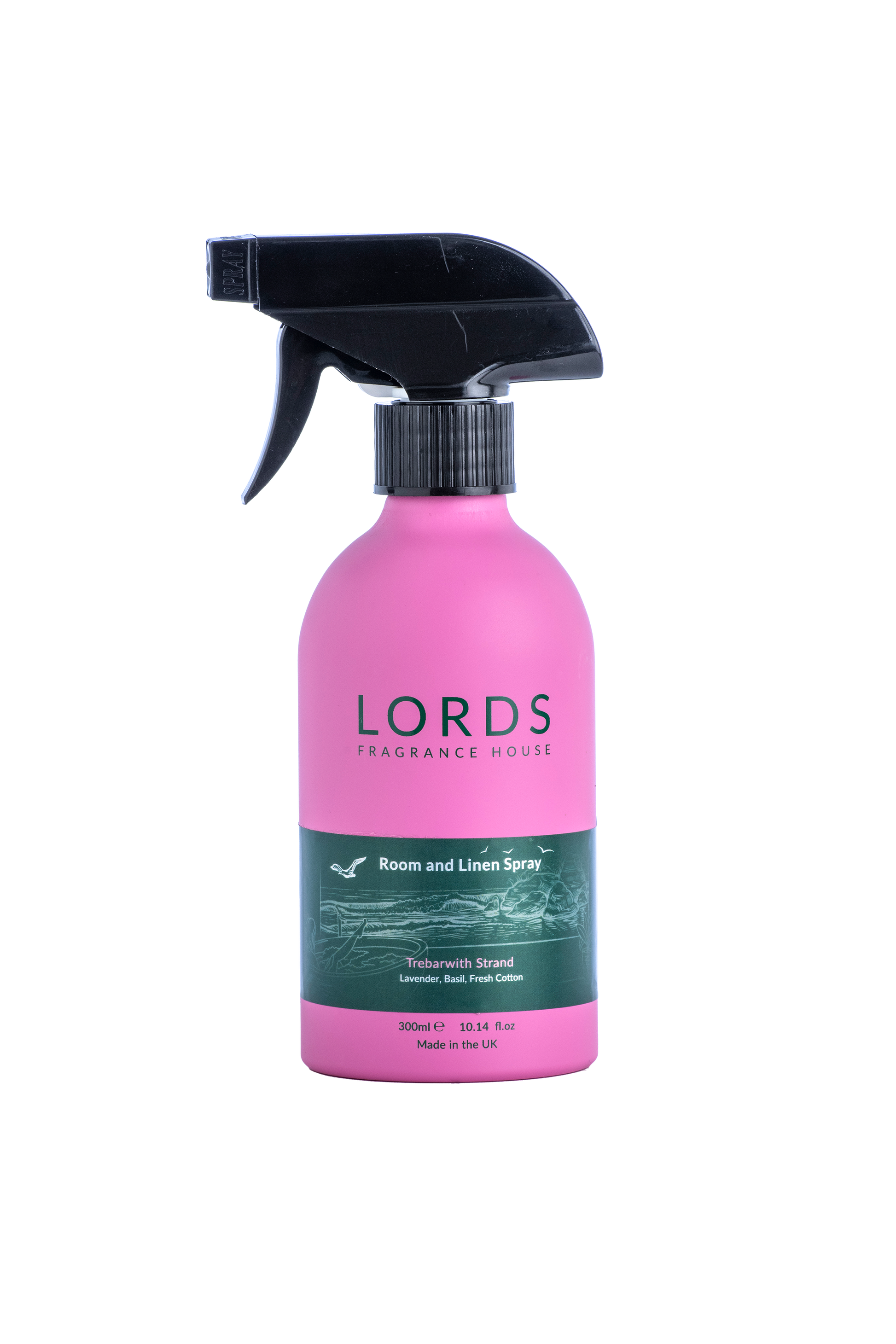 Pink Aluminium Room and Linen Spray