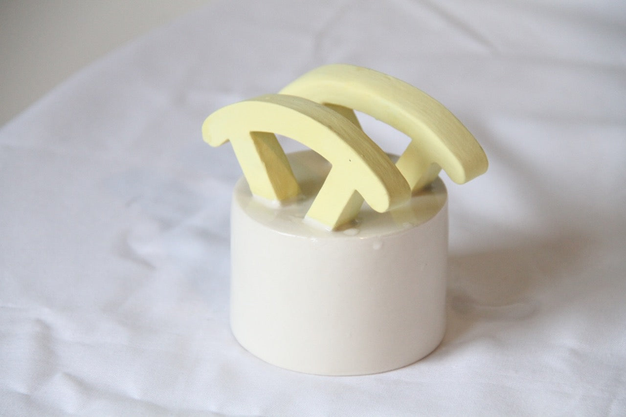 Yellow Rocky Chair Whisky Cup