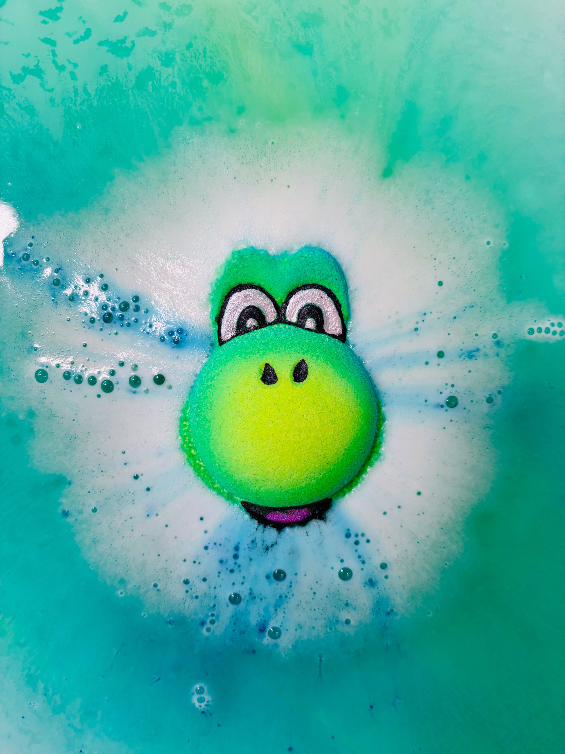 Yoshi Dino Bath Bomb