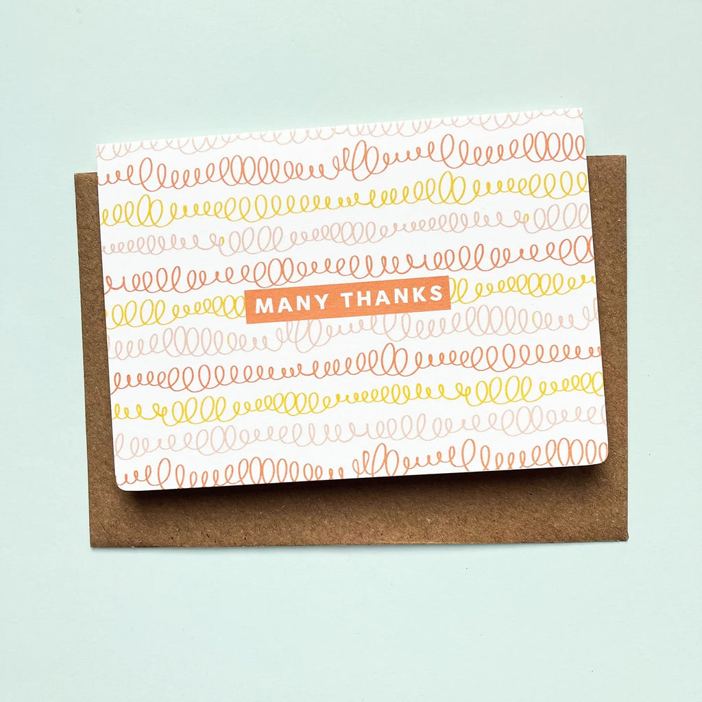 Pastel Thank You Cards Bundle of 5