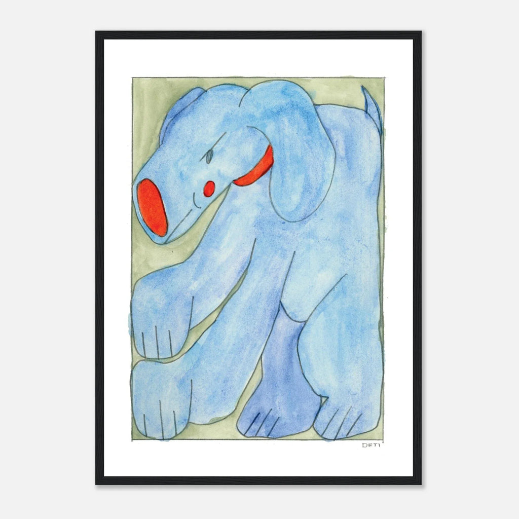 Boog 2 Mischief Framed Print by Hayley Deti