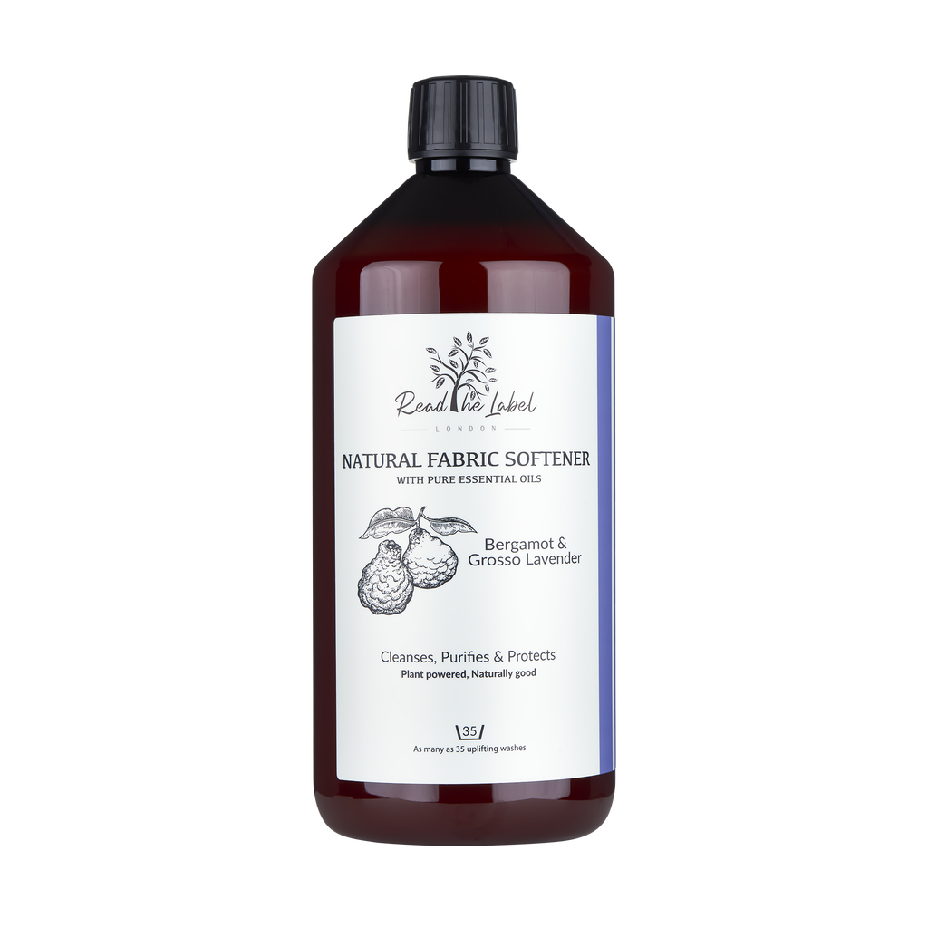 Natural Fabric Softener with Bergamot and Grosso Lavender