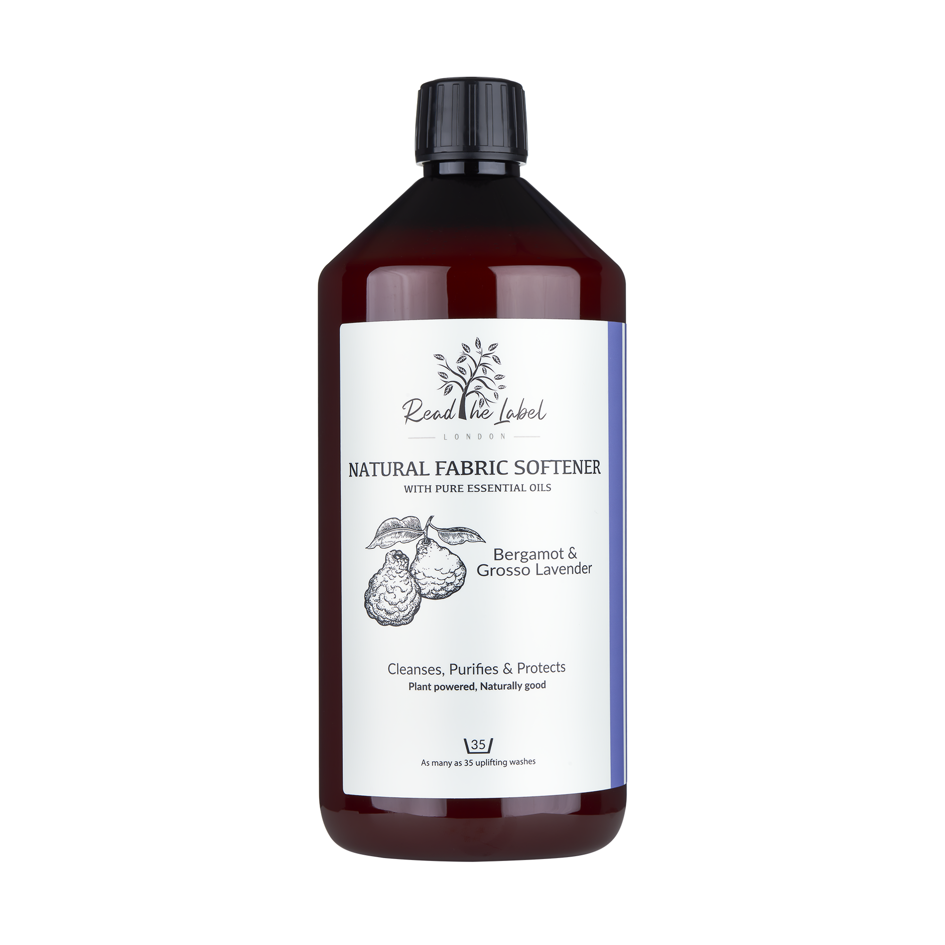 Natural Fabric Softener with Bergamot and Grosso Lavender