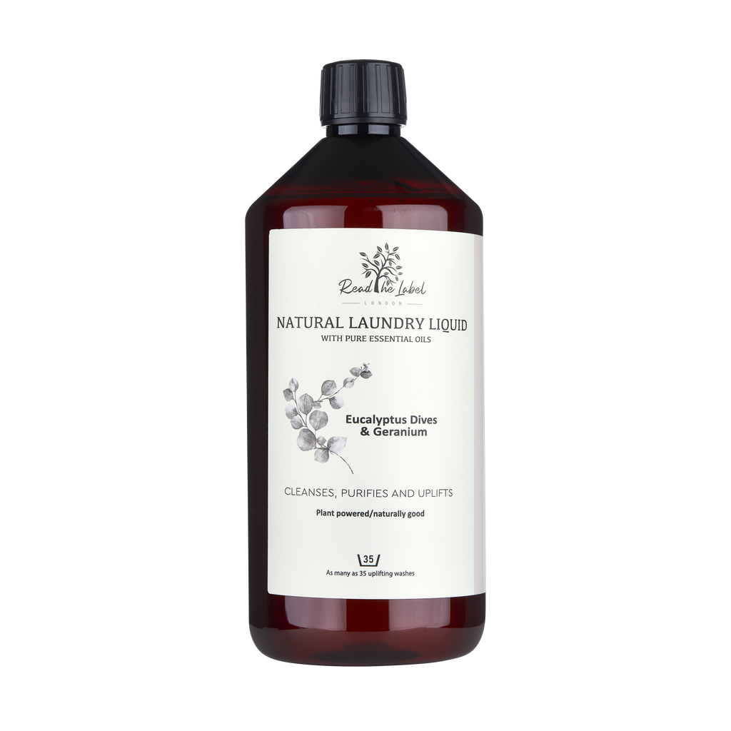 Natural Laundry Liquid in Eucalyptus and Geranium