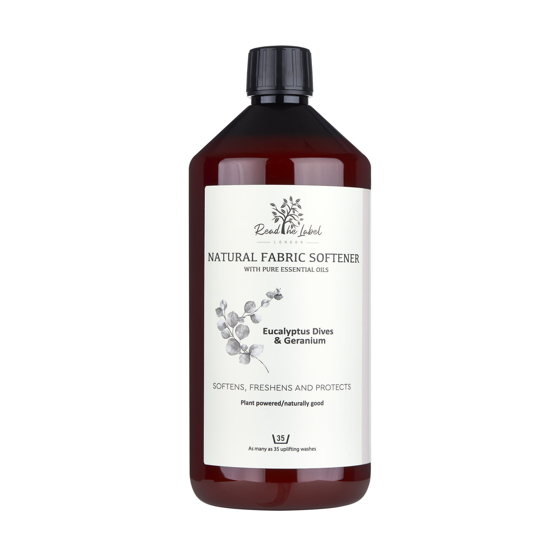 Natural Fabric Softener with Eucalyptus and Geranium