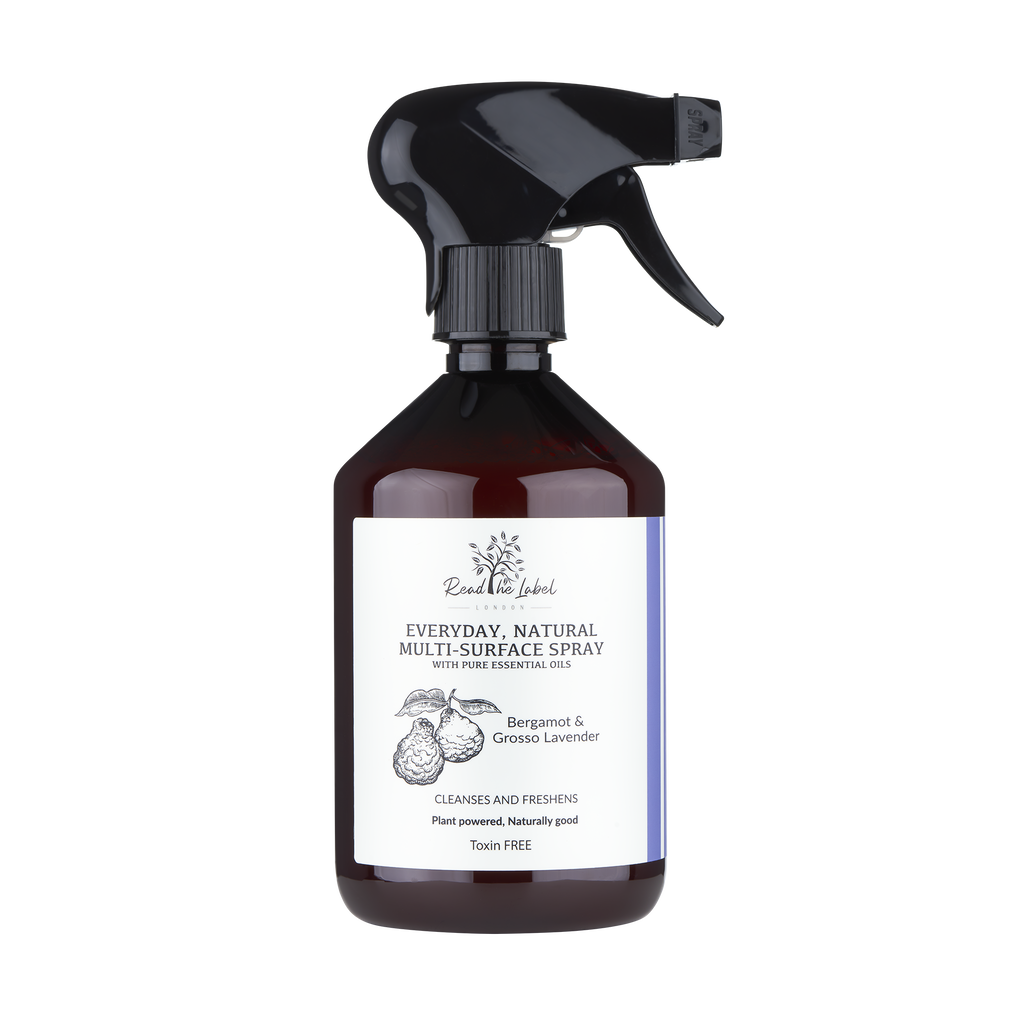 Natural Multi Surface Cleaner with Bergamot and Grosso Lavender