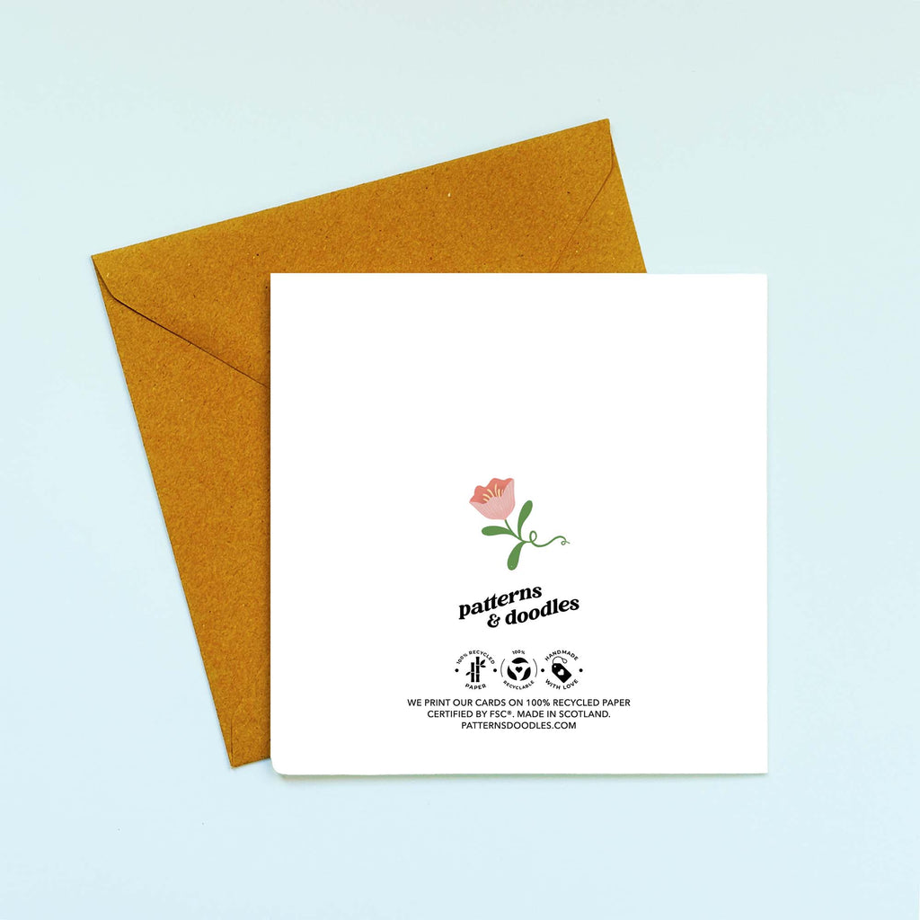 I'm Here Emotional Support Card