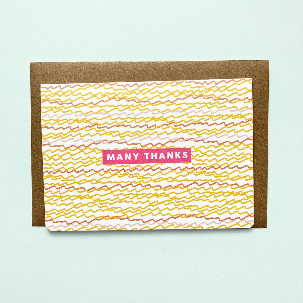 Pastel Thank You Cards Bundle of 5