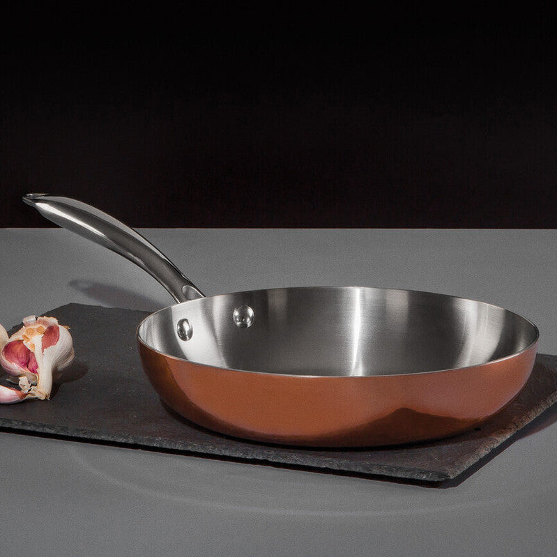 Copper Finish 24cm Frying Pan